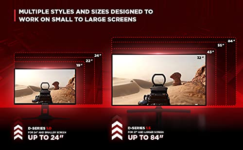 HipShotDot D-Series Care Pack - Reusable Transparent Gaming Aim Sight Decals for TV & Monitor - FPS Video Game Accessories Compatible with PC, Xbox, PlayStation (1 Pack, Green) - Perfect for Call of Duty, Fortnite & First-Person Shooter Games