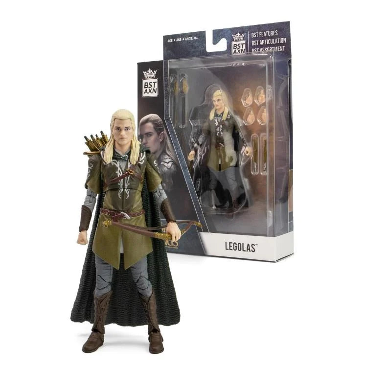 The Lord of the Rings BST AXN Legolas Action Figure - Collectible Toy for Fans, Perfect for Display, Gifts & Fantasy Decor
