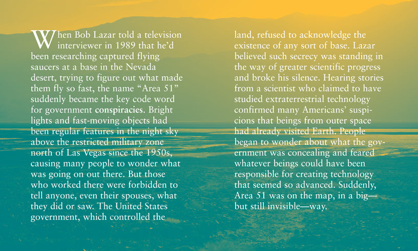 Area 51: The Official History Book (ISBN 9781608183999) - UFO Research, Conspiracy Theories & Government Secrets - Perfect for Paranormal Enthusiasts & History Buffs