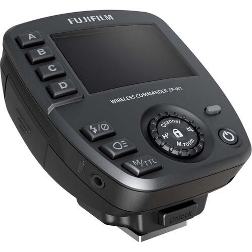 Fujifilm EF-W1 Wireless Flash Commander for Fujifilm Cameras - Perfect for Studio & Outdoor Photography