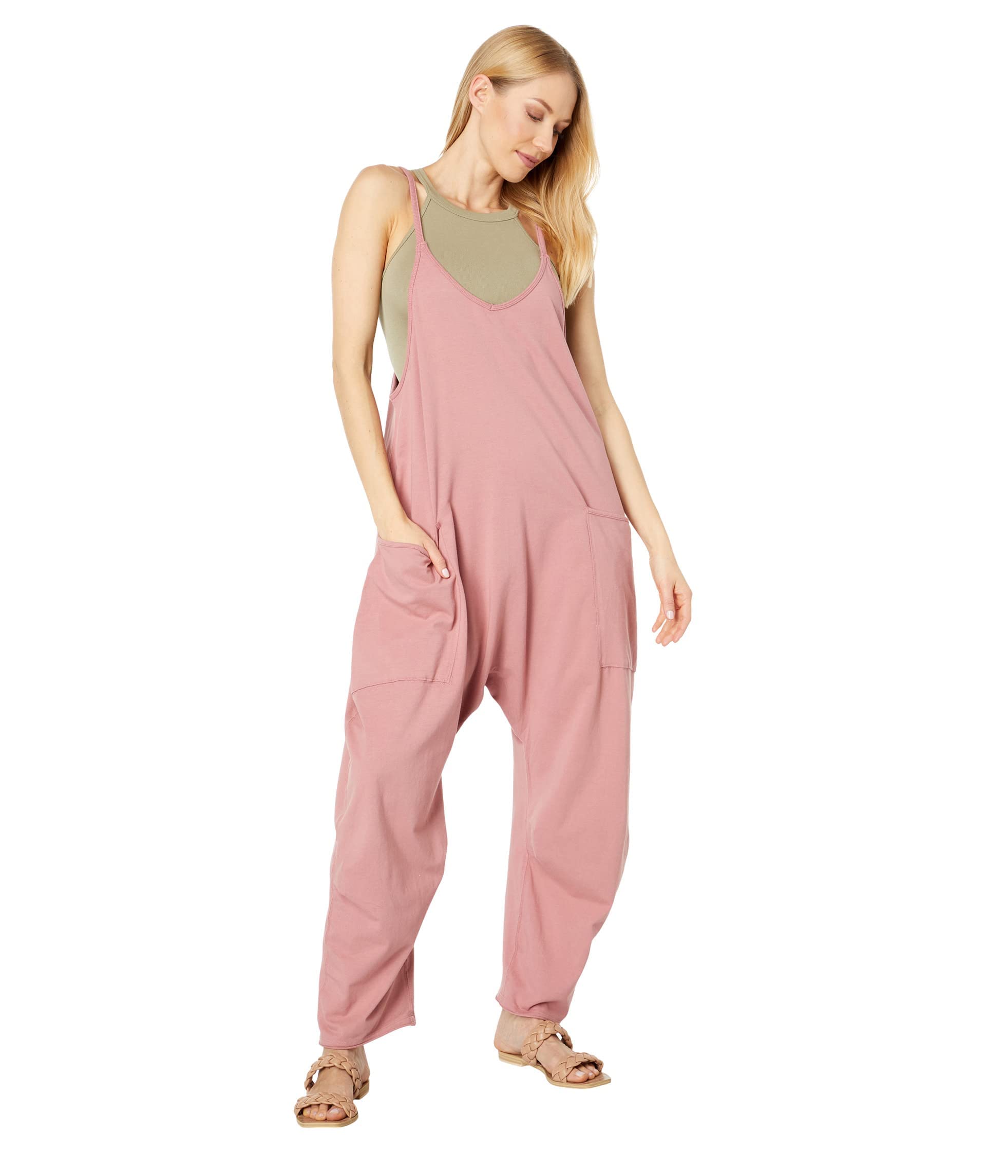 FP Movement by Free People Women's Hot Shot Onesie - Comfortable Jumpsuit for Yoga, Workout & Lounge Wear - Perfect for Gym, Travel & Casual Outfits