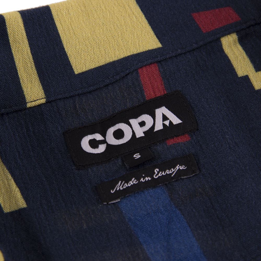 COPA Football Soprano Camp Collar Shirt - Men's Stylish Retro Soccer Jersey for Casual Wear & Match Day Outfits