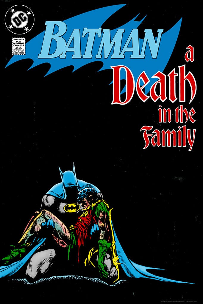 Batman: A Death in the Family Poster - DC Comics Wall Art for Home & Office Decor, Superhero Gift for Fans - Perfect for Bedroom, Living Room, or Game Room Display