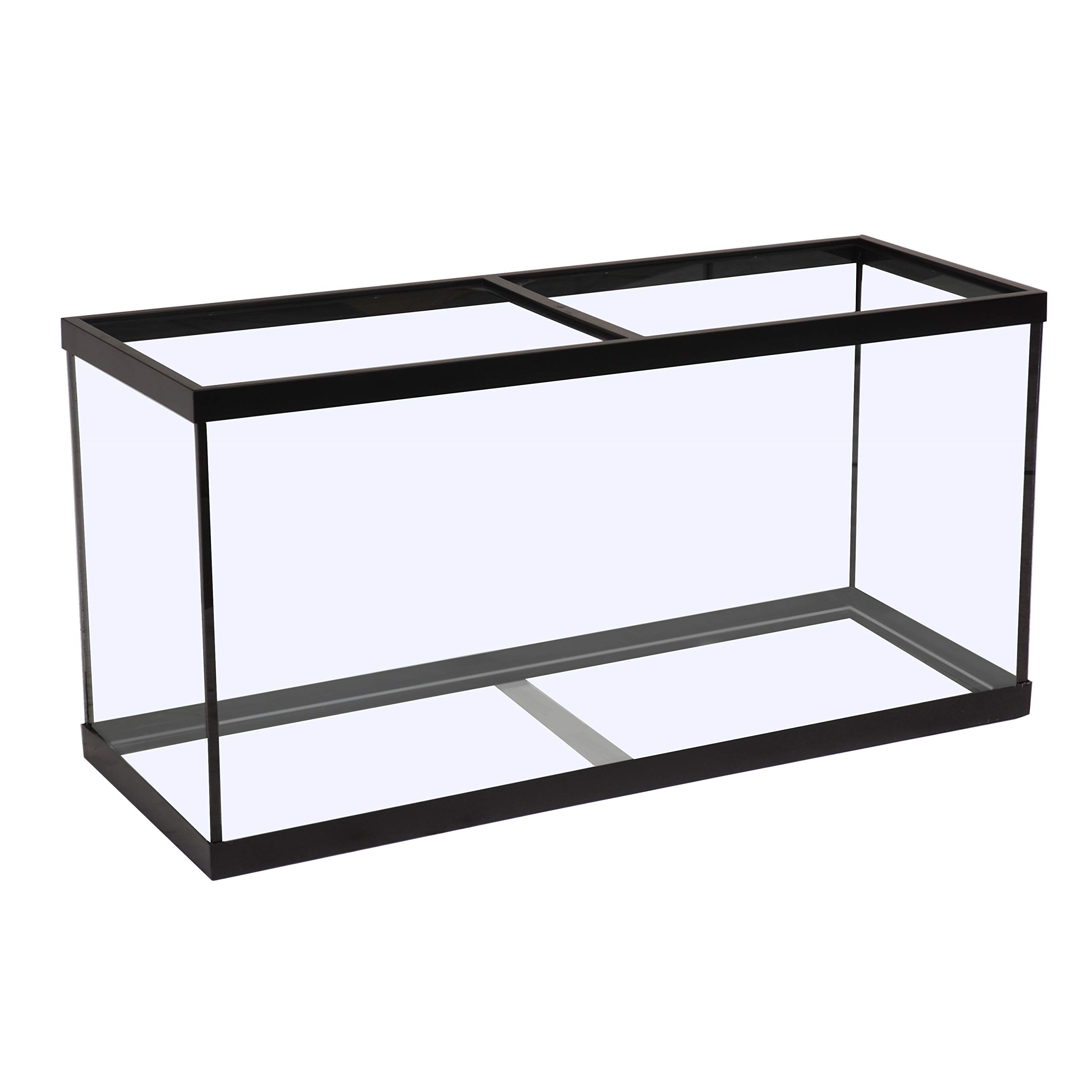 55 Gallon Tetra Glass Aquarium - Rectangular Fish Tank for Freshwater & Saltwater (NV52018) - Perfect for Home, Office & Classroom Aquascaping