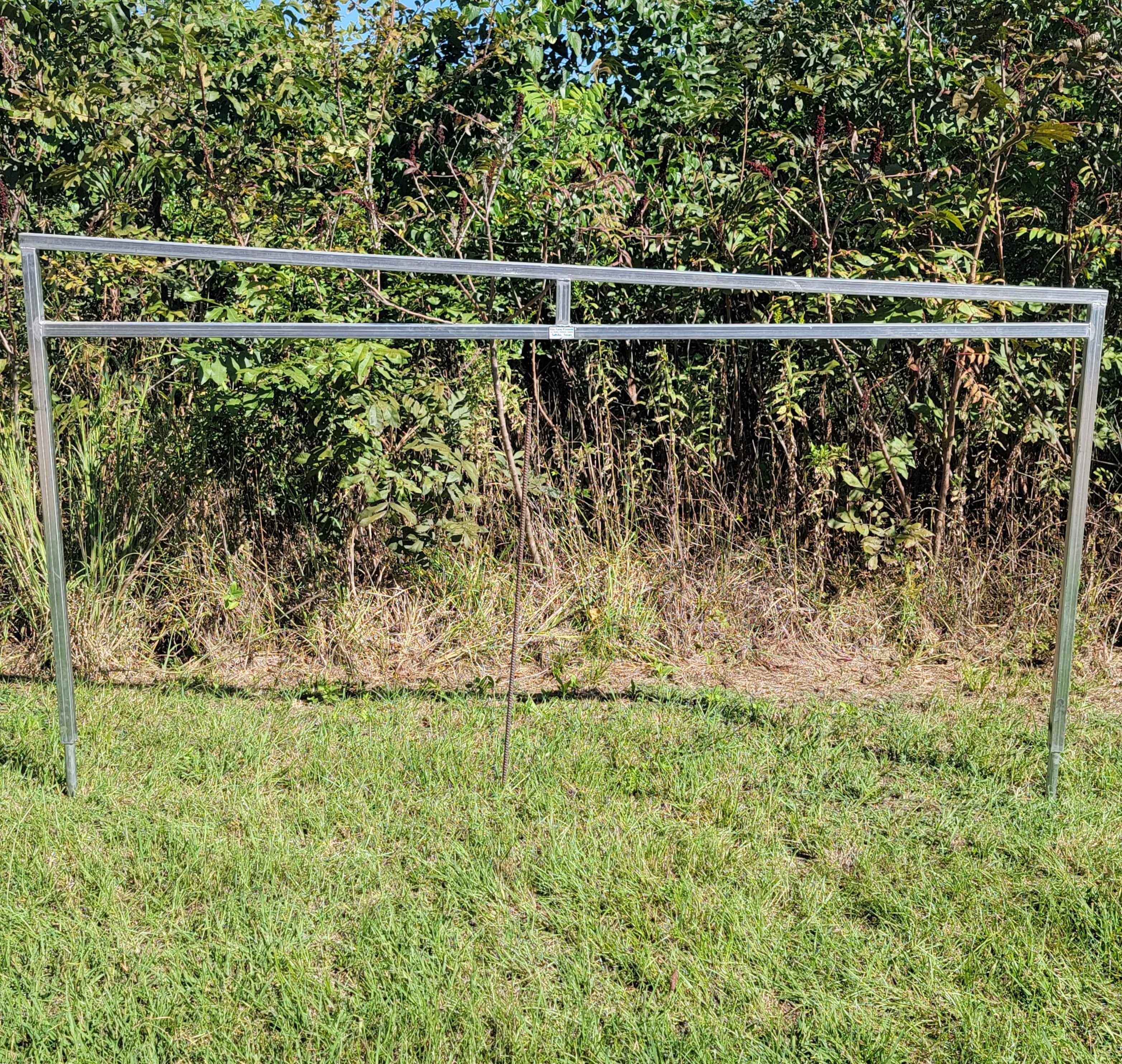 10ft Galvanized Steel Roof Truss for Livestock Stall Panels - Heavy Duty Barn Construction, Horse Stable Roofing, Agricultural Building Support