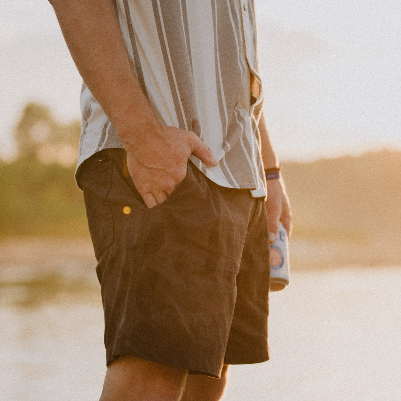 Men's Rover Shorts - Lightweight Quick-Dry Casual & Outdoor Shorts for Hiking, Running, Travel & Summer Activities