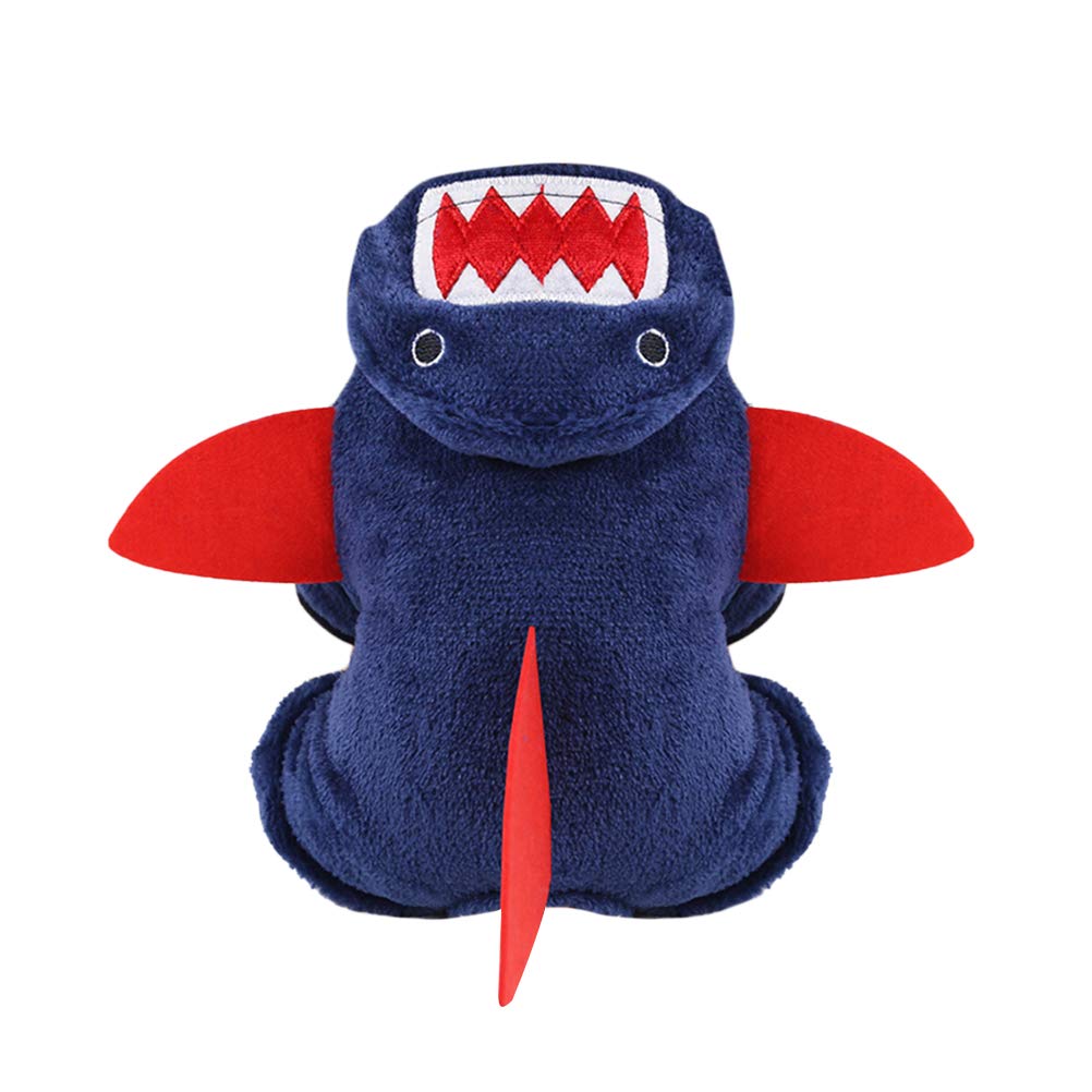 Scicalife Shark Hoodie for Pets - Warm Fleece Cat & Dog Costume for Winter