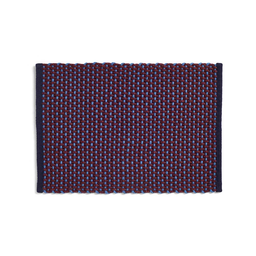 Premium HAY Door Mat 50x70cm Burgundy Red - Non-Slip, Durable Indoor/Outdoor Welcome Mat for Entryway, Front Door, Patio, and Mudroom