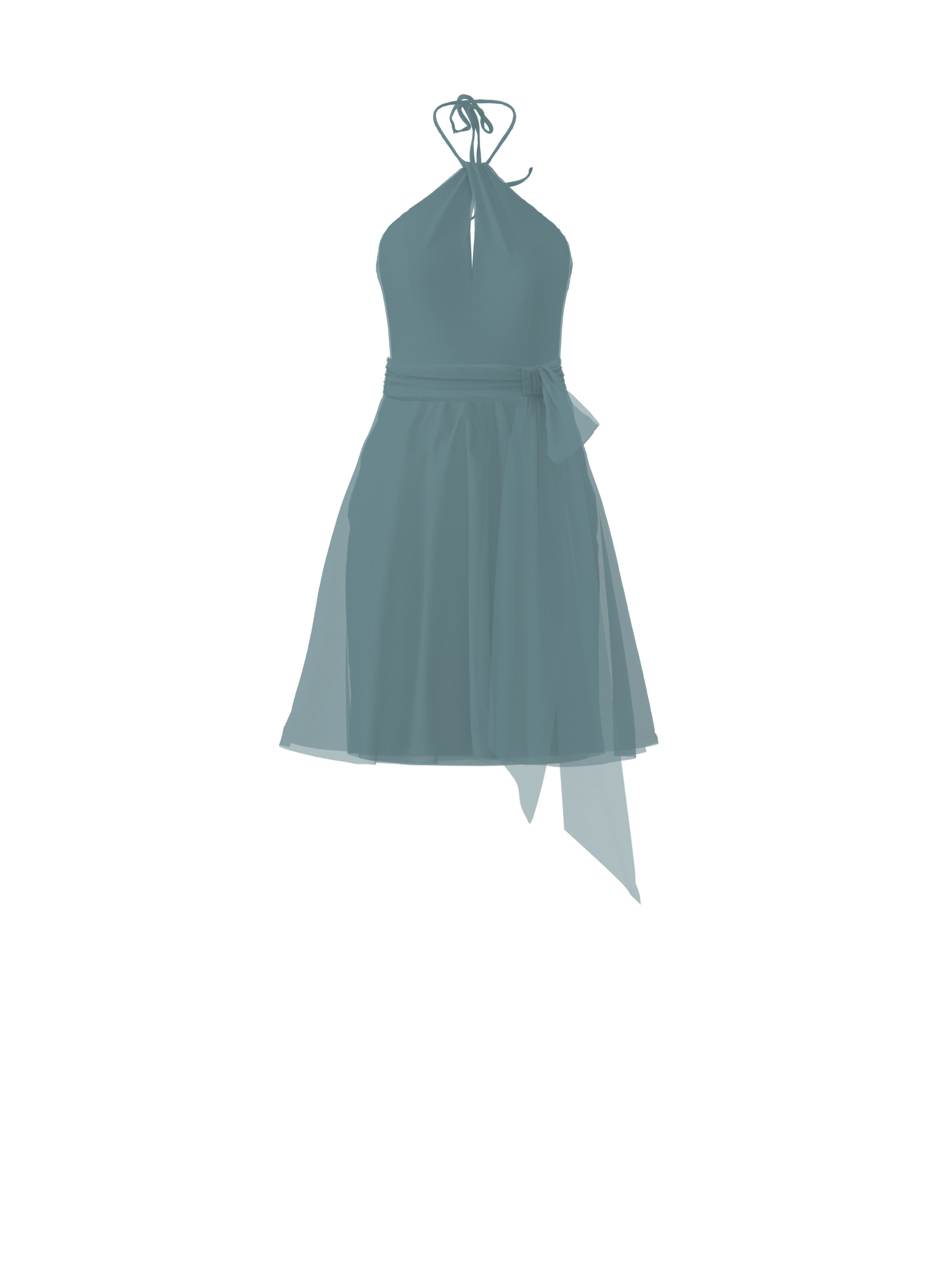Colby Bodice & Carla Skirt with Sash Belt in Teal - Perfect for Cosplay, Renaissance Fairs, and Themed Parties