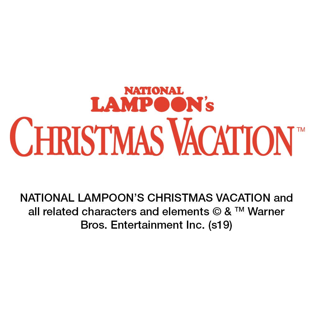 Griswold Christmas Vacation Round Leather Luggage Tag - Durable Carry-On ID Tag for Suitcases & Travel Bags - Perfect for Holiday Travel & Gift Giving