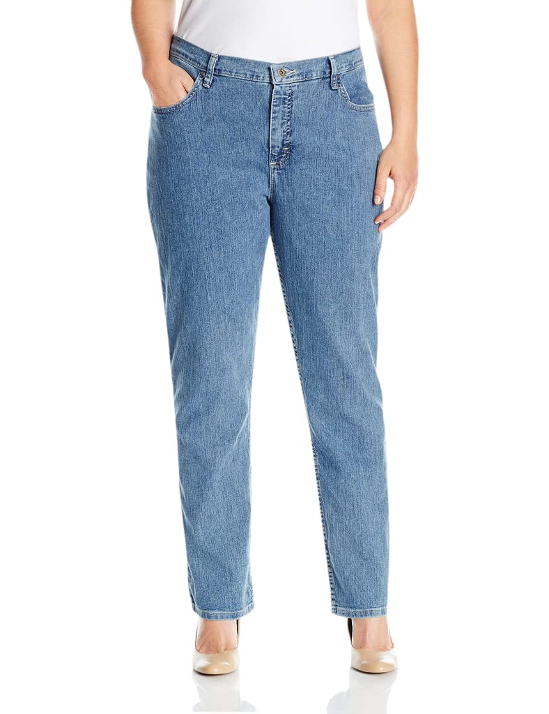 Lee Indigo Women's Classic Fit Jean - Comfortable Stretch Denim Pants for Casual Wear & Everyday Outfits | Perfect for Work, Shopping & Weekend Activities