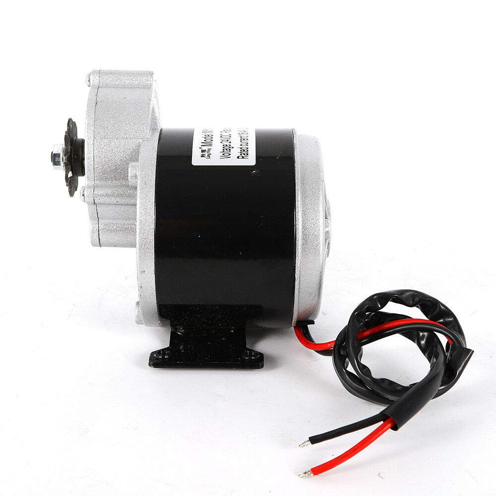 24V 350W MY1016Z Brushed DC Electric Bicycle Motor with 9 Tooth Sprocket - Perfect for E-Bikes, ATVs, and DIY Electric Vehicle Projects - Upgrade Your Ride for Commuting, Off-Road Adventures & More