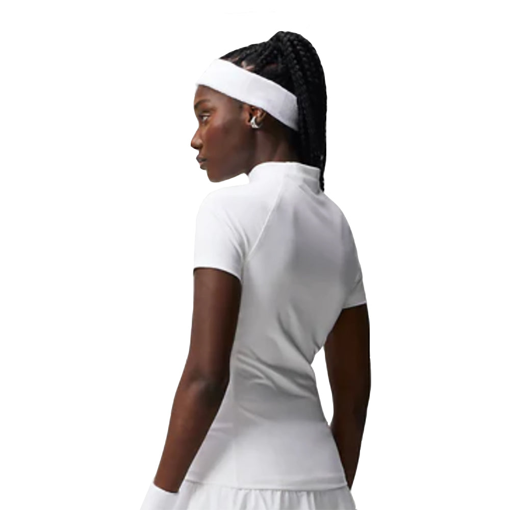 J. Lindeberg Amara Short Sleeve Women's Golf Shirt - Moisture Wicking Performance Polo for Golf & Tennis - Perfect for Summer Sports & Outdoor Activities