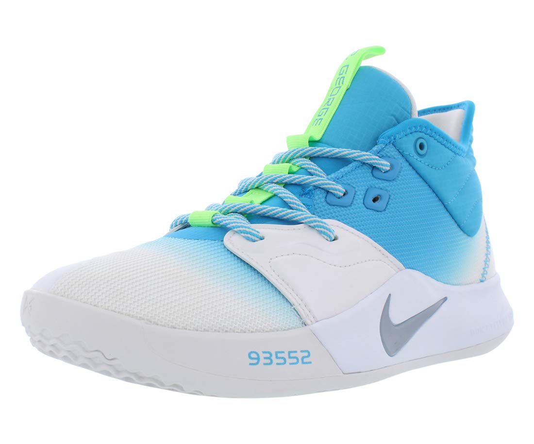 Nike PG3 Basketball Shoes for Men & Women - Size M8/W9.5 in Platinum Tint | High-Performance Court Sneakers for Basketball, Training & Casual Wear