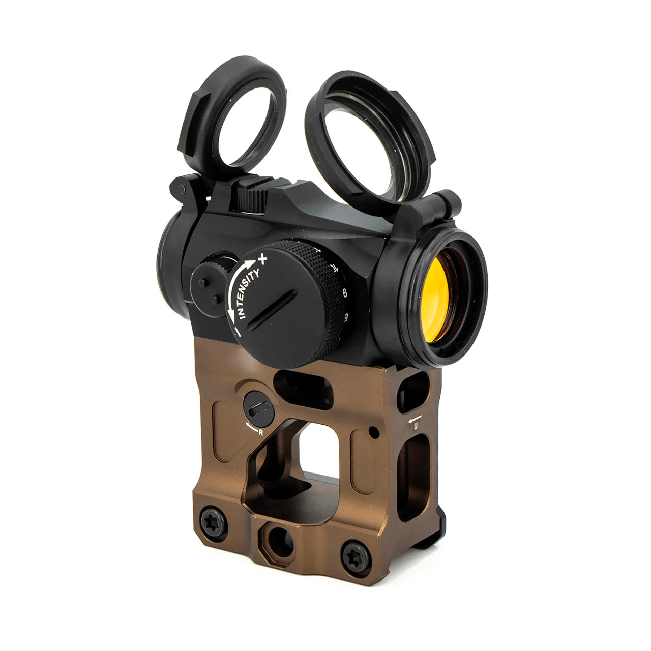 **Tactical AIM 1X22 Red Dot Reflex Sight – 2MOA Compact Rifle Scope for Hunting & Airsoft | Includes Mount | Durable & Precise for Outdoor Shooting & Tactical Use**