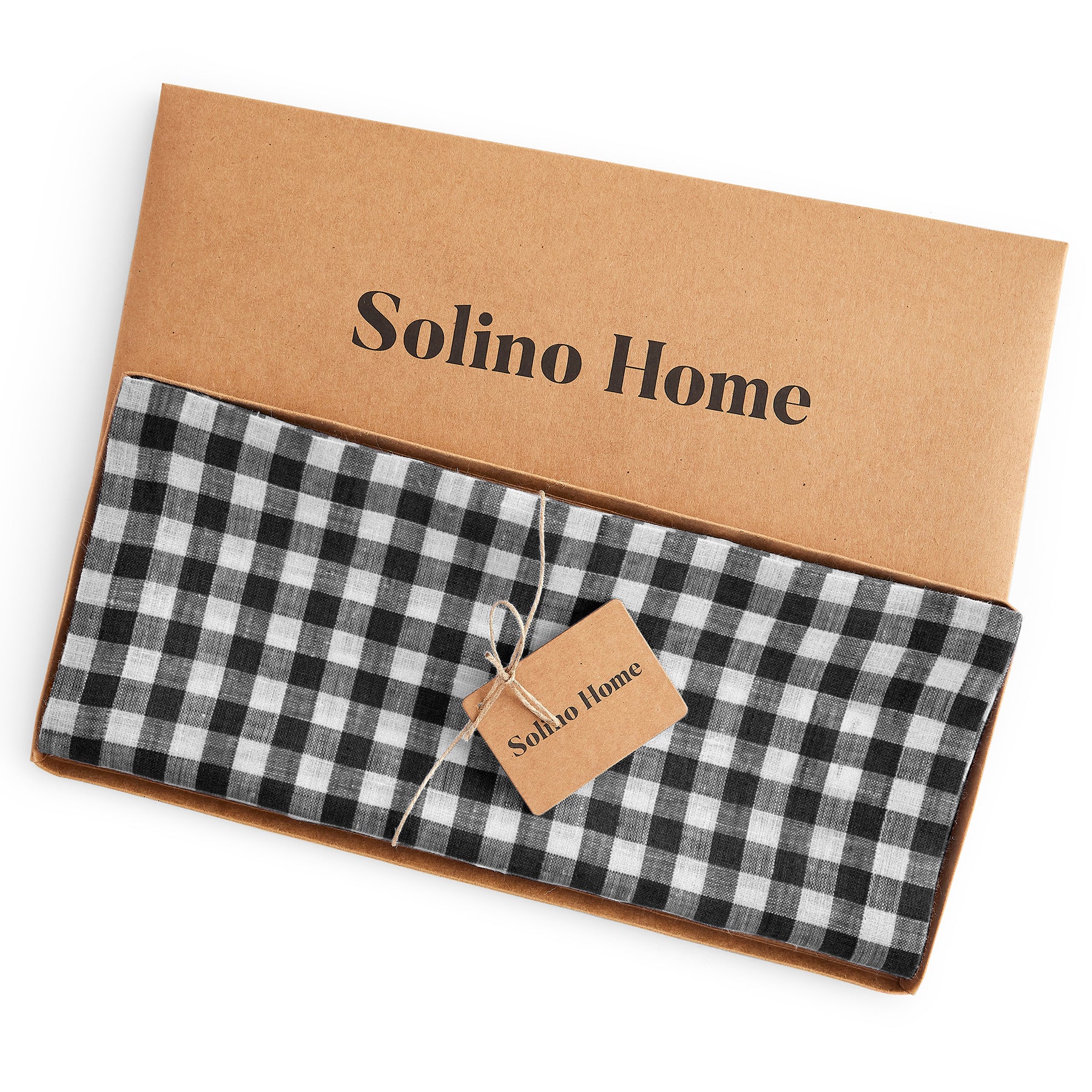 Stylish Gingham Table Runner for Dining Room Decor - Perfect for Farmhouse, Rustic, and Country Style Tables