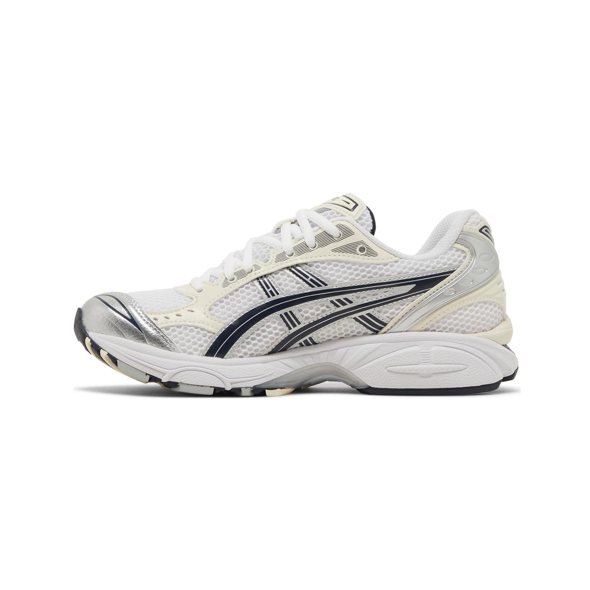 ASICS Gel Kayano 14 Women's Running Shoes - White Midnight (2023) | Lightweight Cushioned Support for Road Running, Jogging & Gym Workouts