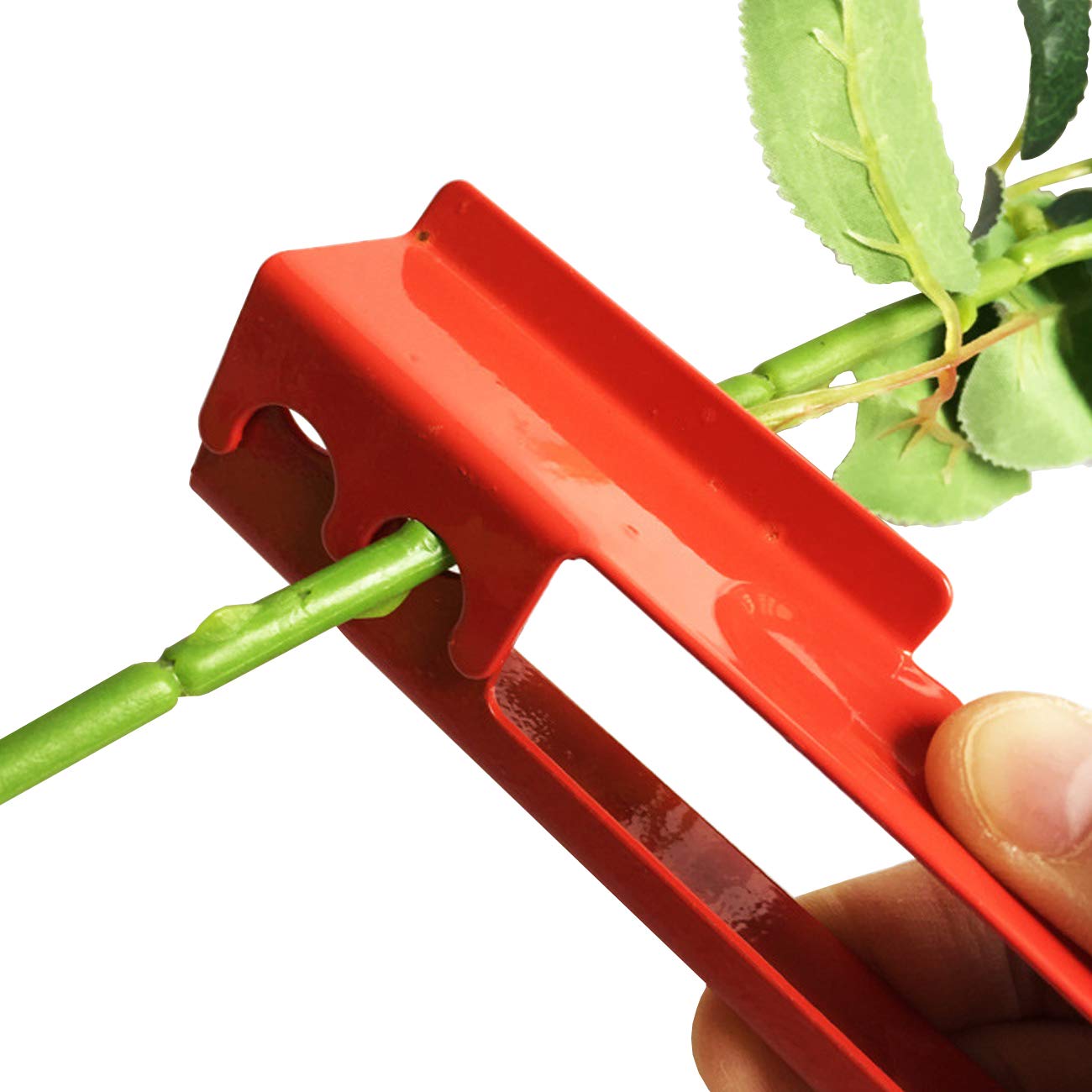 TIHOOD 3PCS Professional Rose Leaf Thorn Stripper Kit - Garden Thorn Remover Tool Set for Roses with Protective Gloves (2 Rose Strippers + 1 Glove) - Perfect for Flower Arranging, Gardening & Floral Decorations