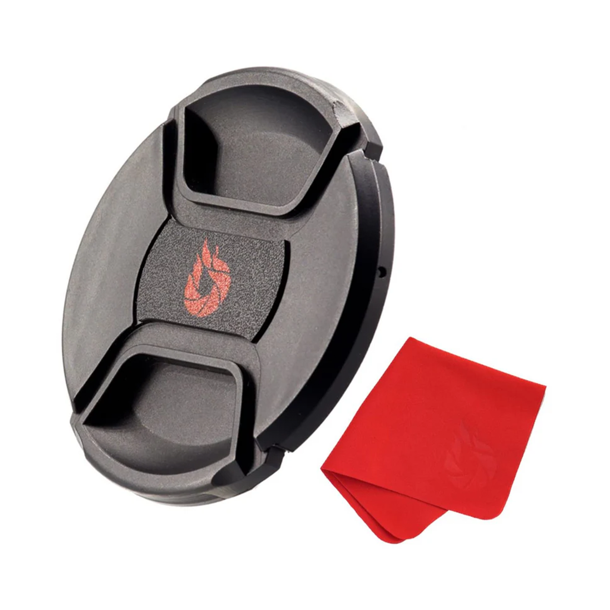 Breakthrough Photography 77mm Center Pinch Lens Cap - Durable Snap-On Cover for Canon Nikon Sony DSLR Cameras - Perfect for Outdoor Shooting & Lens Protection