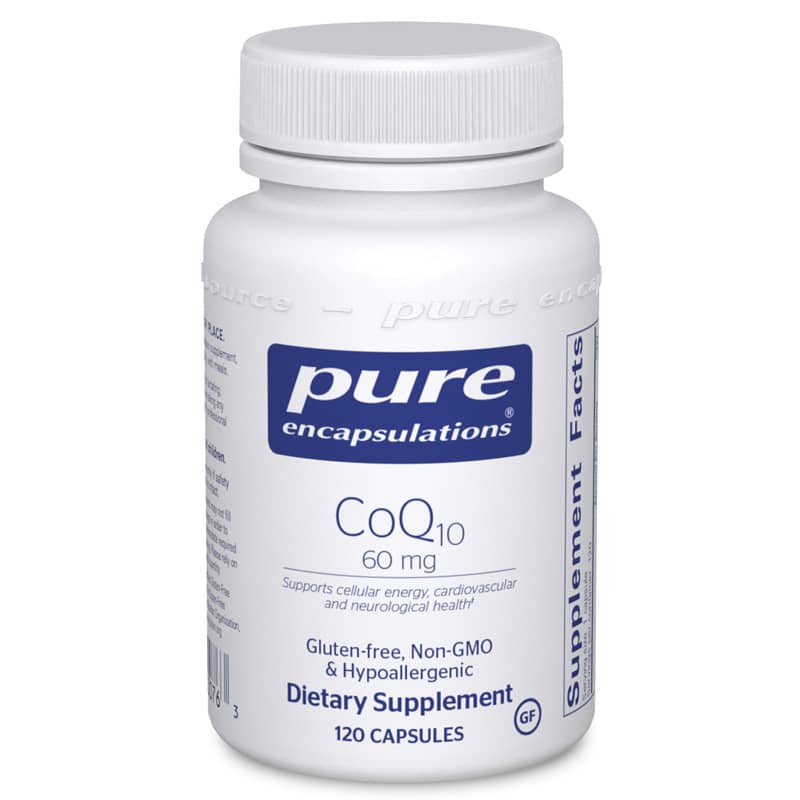 CoQ10 60mg 120 Capsules - Premium Ubiquinol Supplement for Heart Health, Energy & Antioxidant Support - Supports Cardiovascular Function & Cellular Energy Production (Great for Active Adults & Seniors)