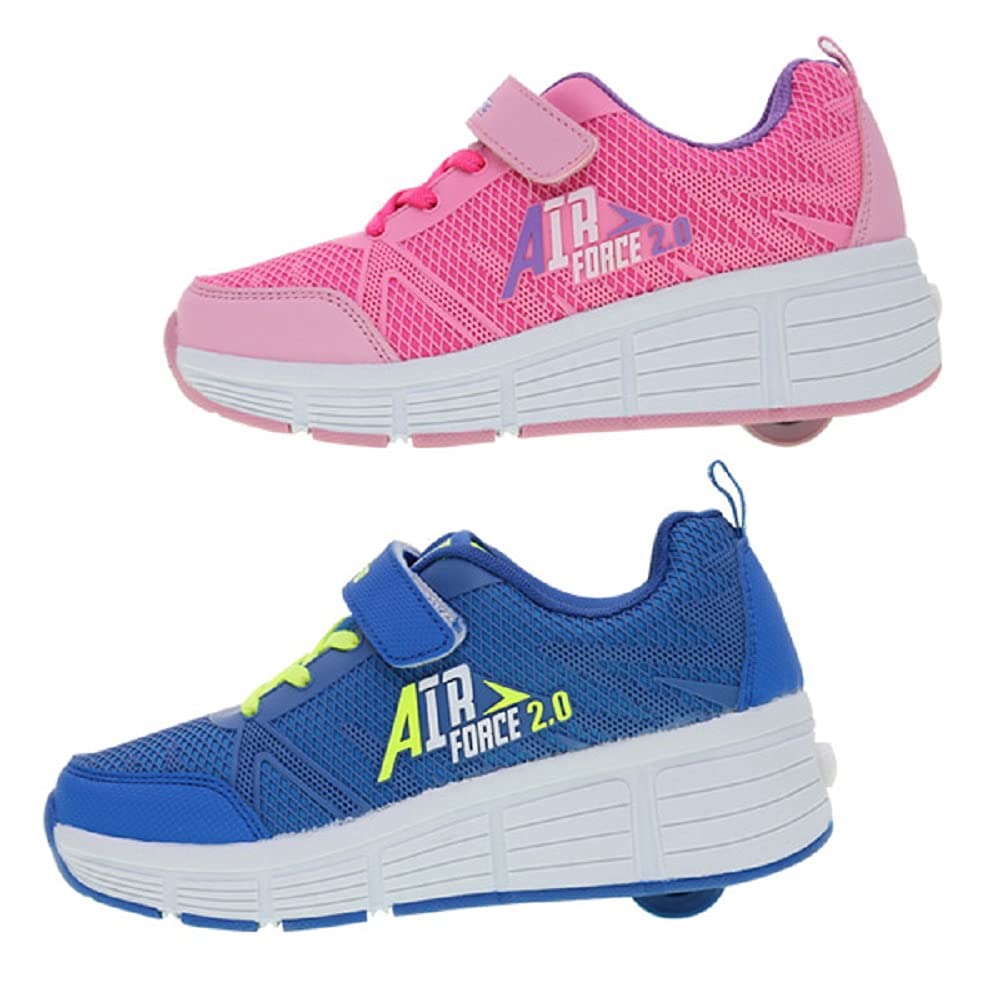 **SDSPEED Kids Roller Skates with Wheels - Adjustable Roller Sneakers for Boys & Girls - Perfect for Outdoor Play, Sports & Birthday Gifts**