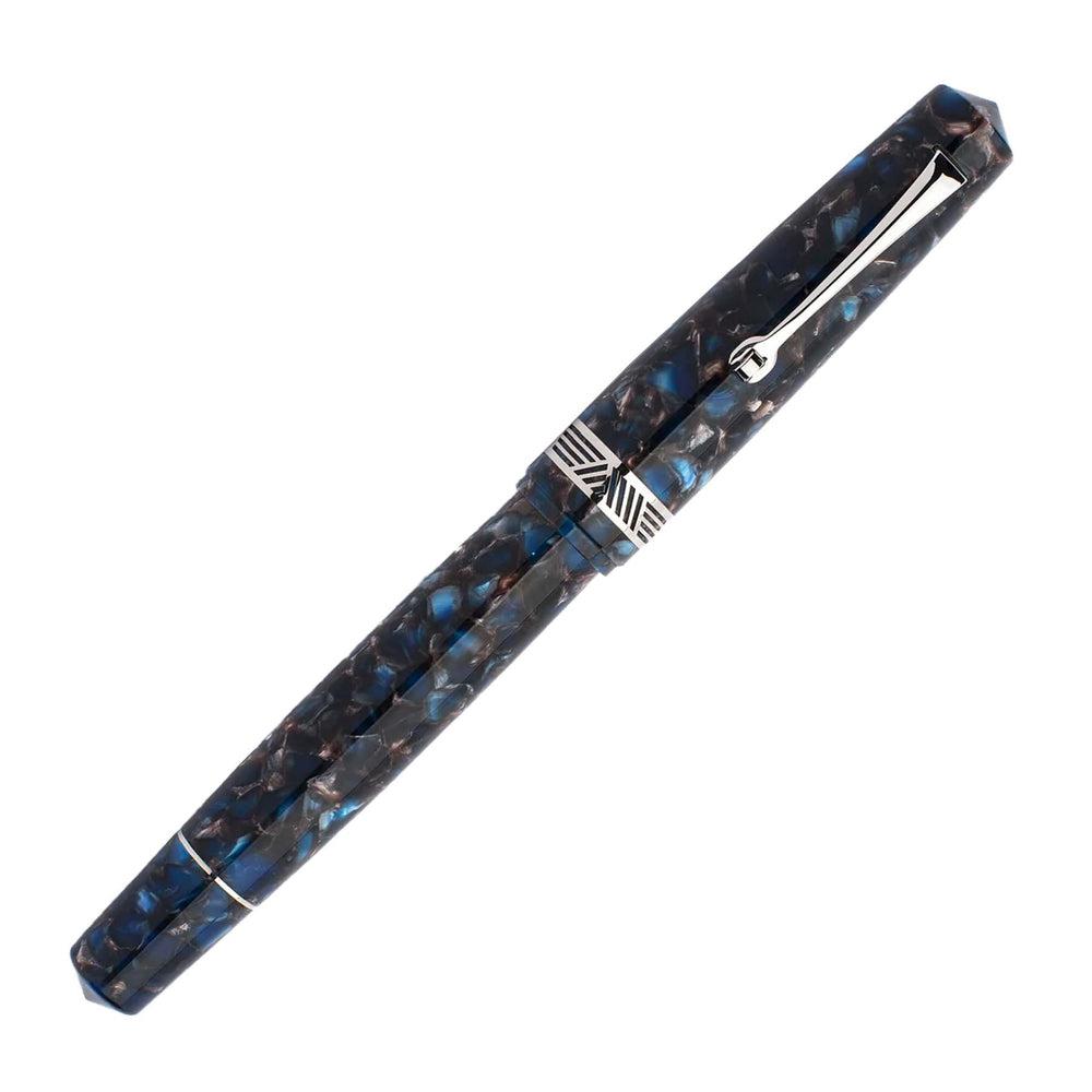 Leonardo Fountain Pen Momento Magico 14K Gold Nib - Pietra Salata Limited Edition 2022 - Luxury Writing Instrument for Professionals & Collectors - Perfect for Signatures, Calligraphy & Gift Giving