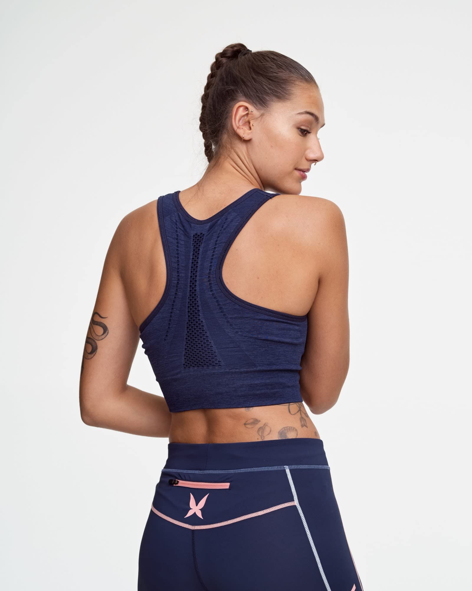 Kari Traa Women's Ness Sports Bra - High Support, Moisture-Wicking Activewear for Running, Yoga & Workouts