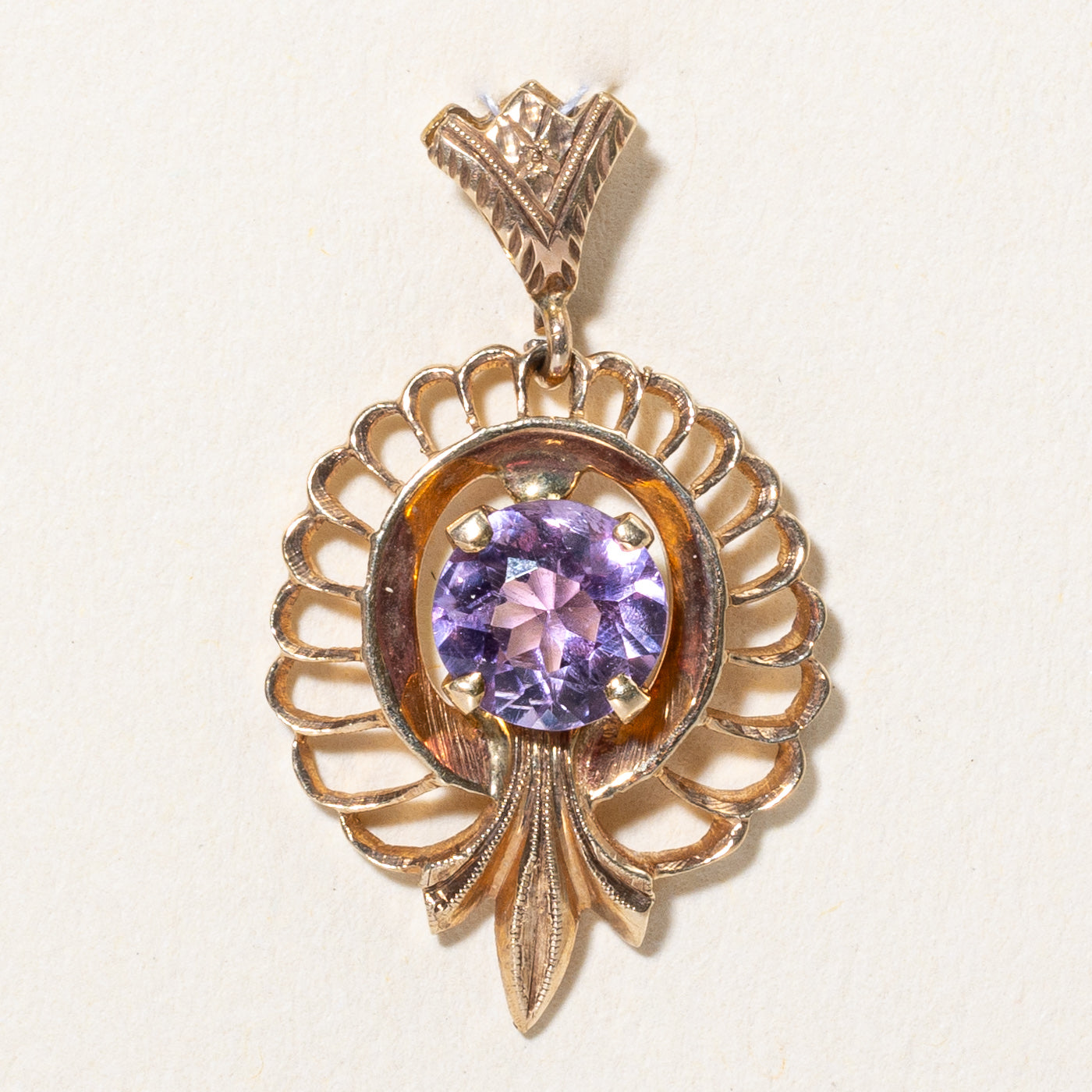 Natural Amethyst Pendant Necklace | 0.77ct Genuine Purple Gemstone Jewelry | Gift for Women, Birthday, Anniversary | Perfect for Everyday Wear & Special Occasions