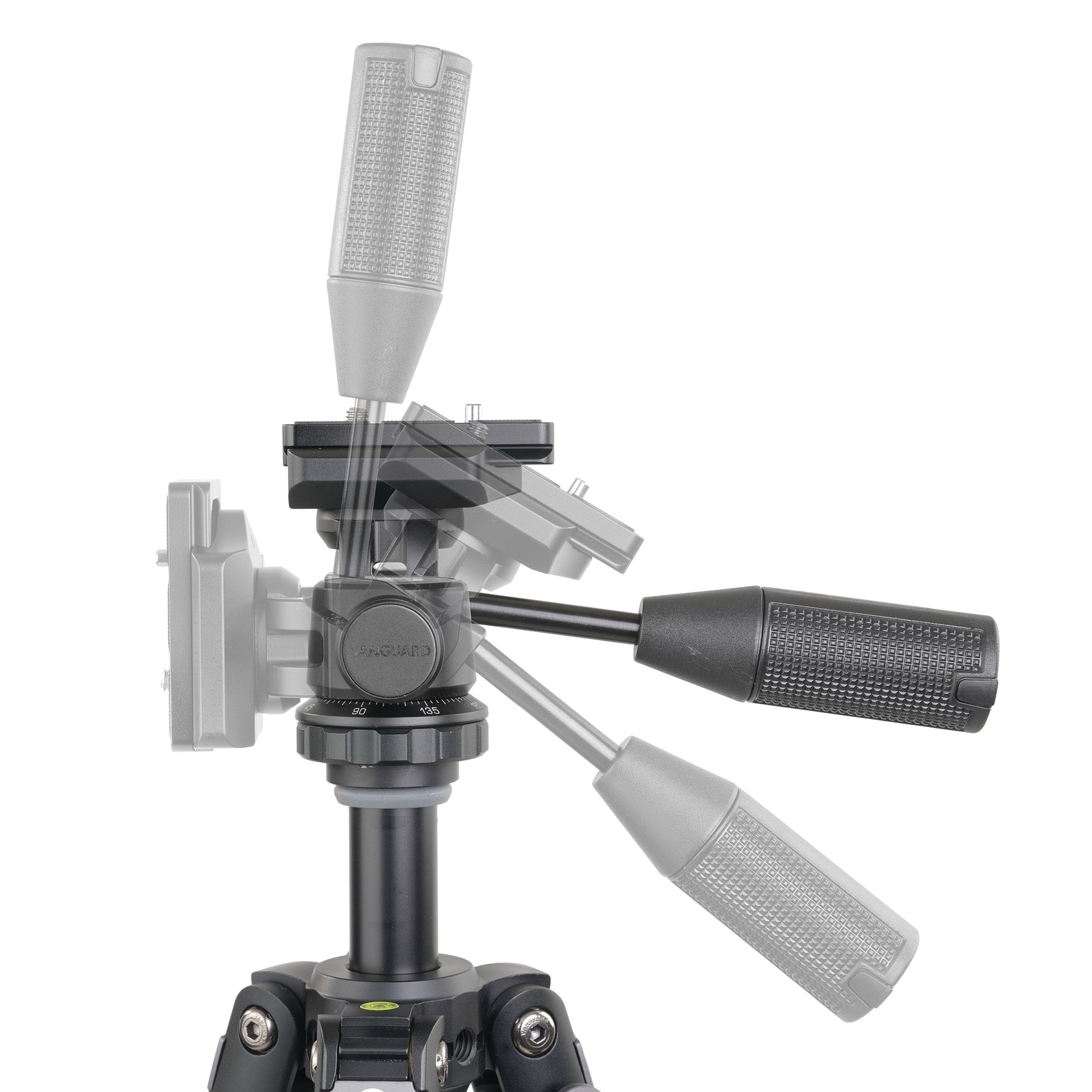 VEO PH 26 Pan Head Video Mount for DSLR Cameras, Binoculars & Telescopes - Professional 360° Swivel Tripod Head for Photography, Bird Watching & Stargazing