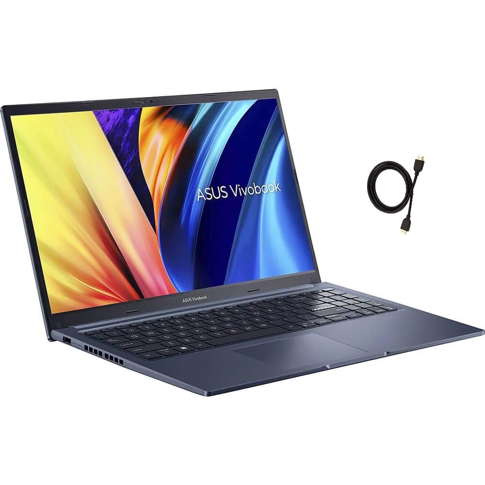 ASUS Vivobook 17.3 Inch Laptop - Intel Core i5-1035G1 Quad-Core Processor, 12GB RAM, 1TB HDD, Intel UHD Graphics, WiFi 5, Bluetooth, HDMI, Windows 10/11 S - Perfect for Home Office, Online Learning & Business Productivity (Bundle with JAWFOAL)