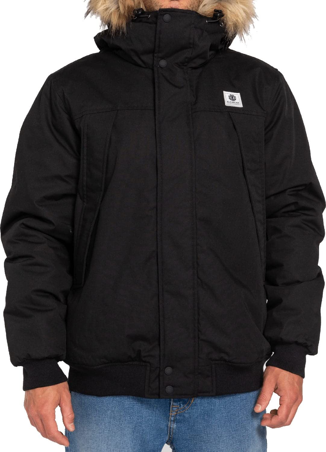 Element Dulcey Explorer Jacket for Men - Waterproof Windbreaker with Hood - Lightweight Hiking & Outdoor Adventure Jacket for Camping, Travel & Daily Wear