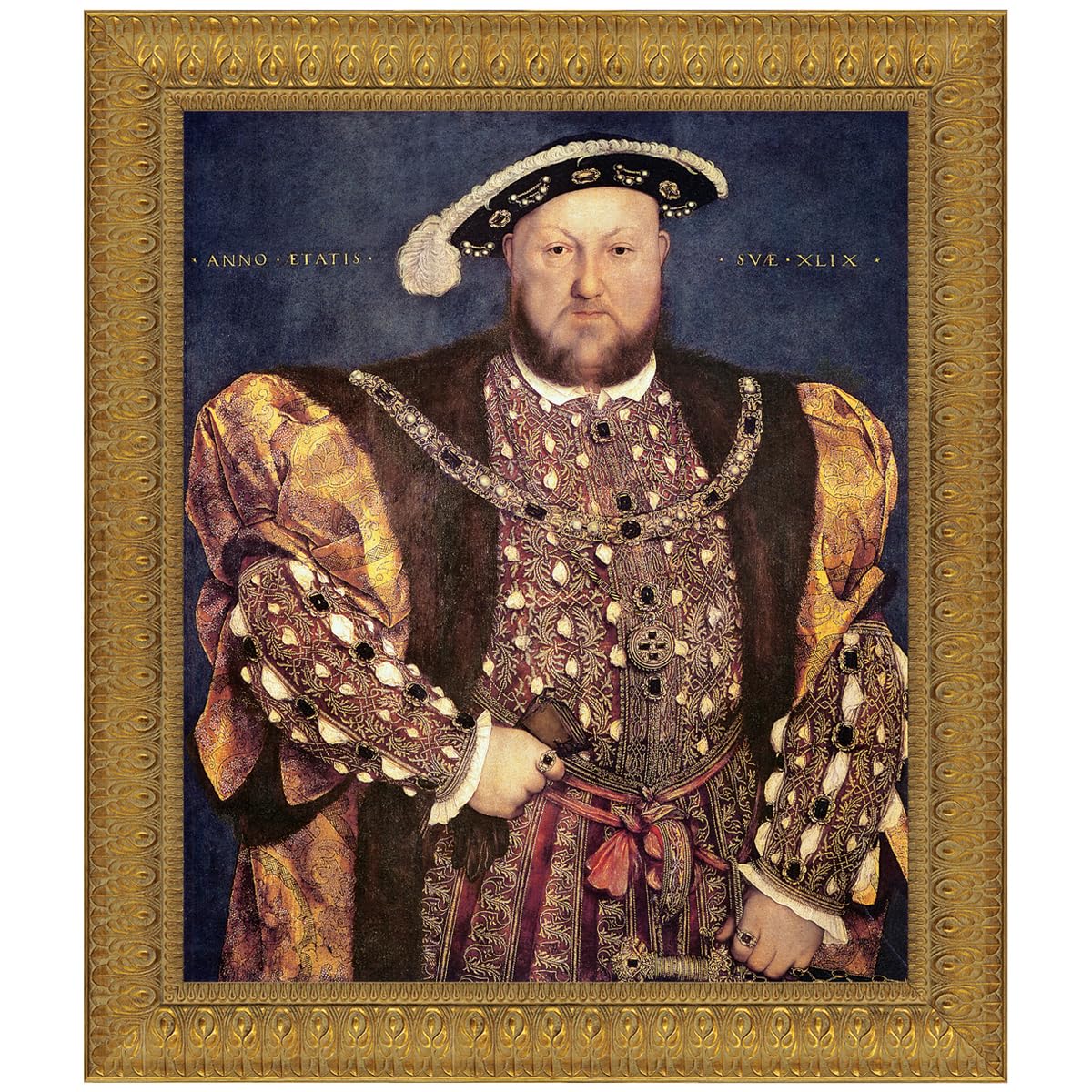 Design Toscano Hey VIII, 1540: Premium Canvas Replica Painting - Medium Size Wall Art for Living Room, Bedroom & Office Decor