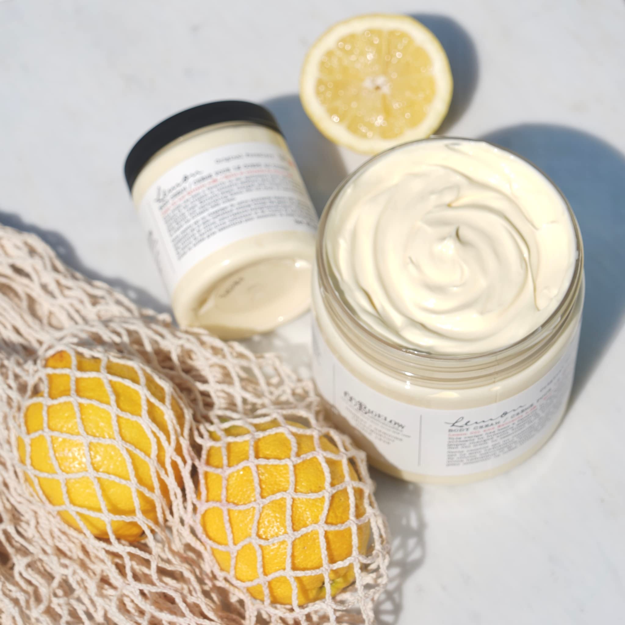 C.O. Bigelow Lemon Body Cream - Ultra Moisturizing Shea Butter & Kukui Nut Oil Body Lotion with Lemon Extract for Dry Skin - 32 oz - Perfect for Daily Hydration & Post-Shower Skin Care