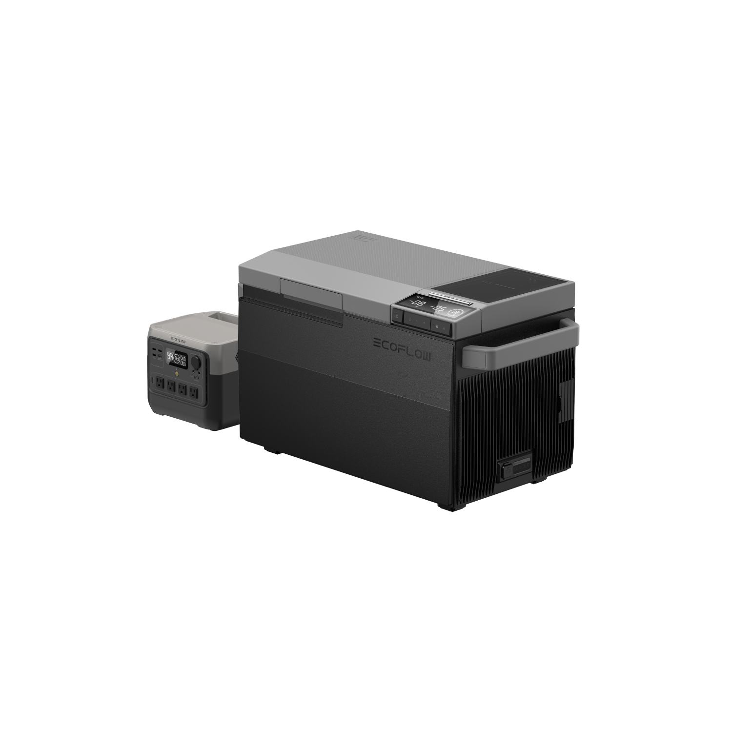 EcoFlow GLACIER Portable Refrigerator & EcoFlow RIVER 2 Pro Power Station Bundle - Perfect for Camping, RV Trips, and Outdoor Adventures