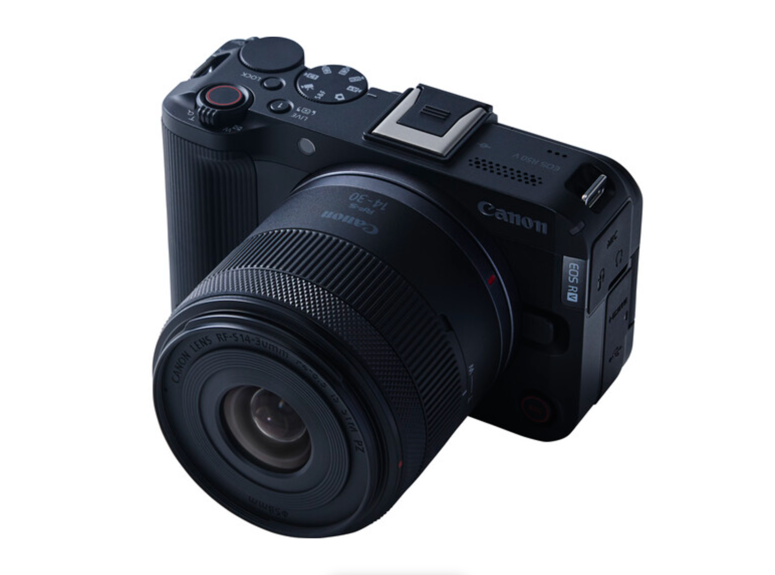 Canon EOS R50 V Mirrorless Digital Camera with RF-S 14-30mm f/4-6.3 IS STM Lens - Compact & Lightweight for Travel, Vlogging & Photography Enthusiasts
