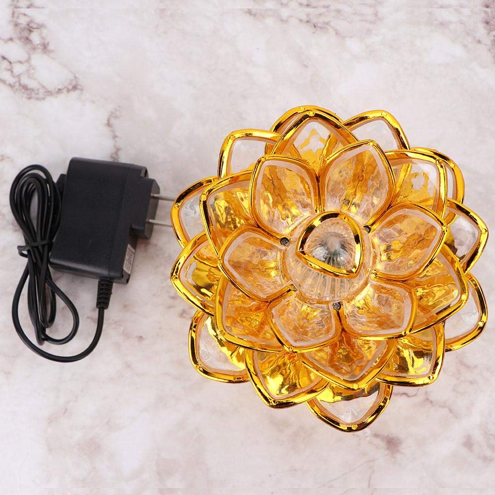 Buddha Machine with LED Lotus Lamp - 36 Soothing Prayer Songs for Meditation & Relaxation (Battery Not Included) | Perfect for Home Altar, Yoga Studio, and Spiritual Decor