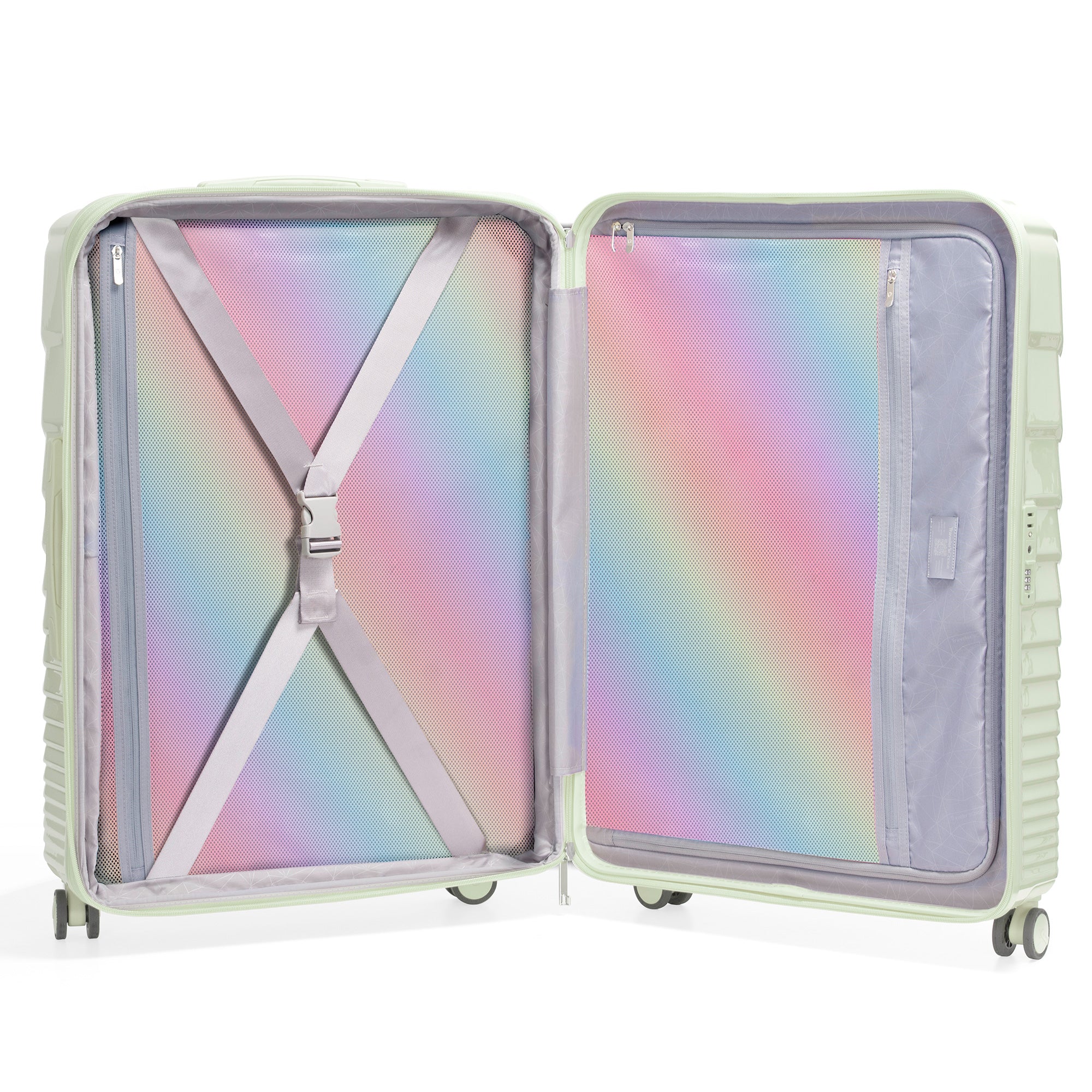 Phenom 3-Piece Spinner Luggage Set - Lightweight Durable Suitcases with 360° Wheels for Travel, Business Trips & Vacations