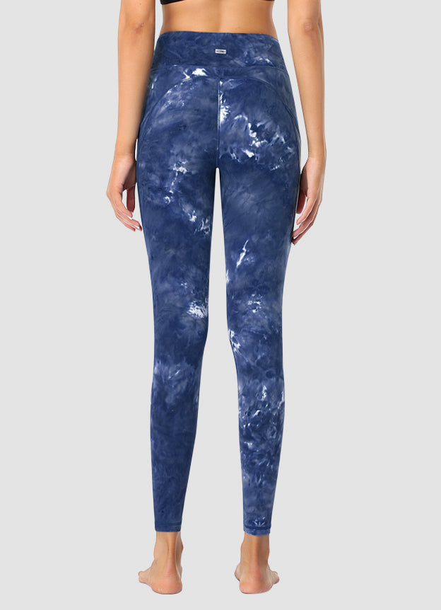 Newborn High Waist Yoga Pants for Women - Full Length Tie Dye Workout Leggings | Perfect for Yoga, Gym & Casual Wear