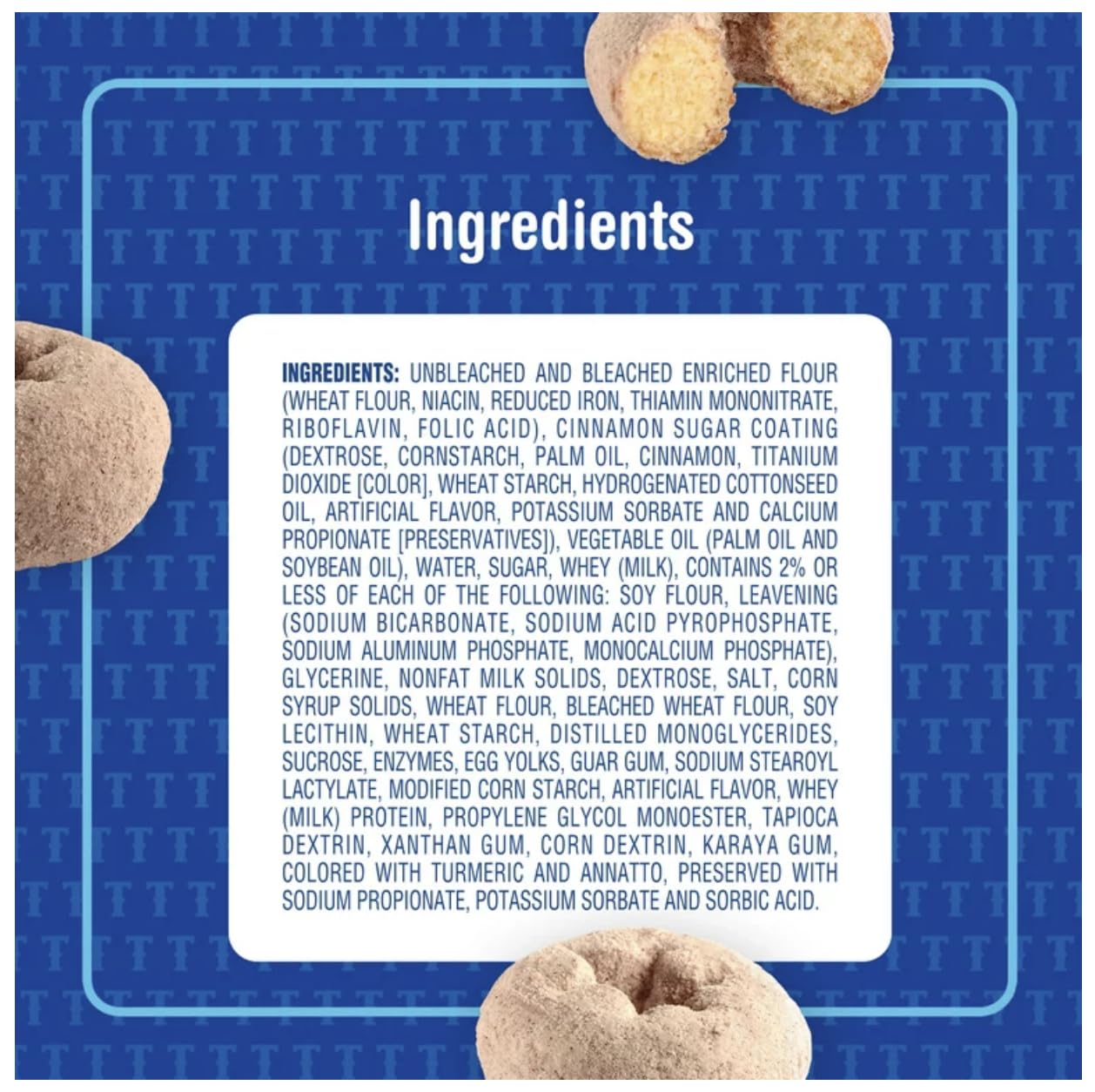 Tastykake Cinnamon Mini Donuts - Pack of 2 (12 oz Each) | Soft Baked Cinnamon Sugar Donut Holes | Perfect for Breakfast, Snacks & Office Treats | Gluten Free & Kosher Certified