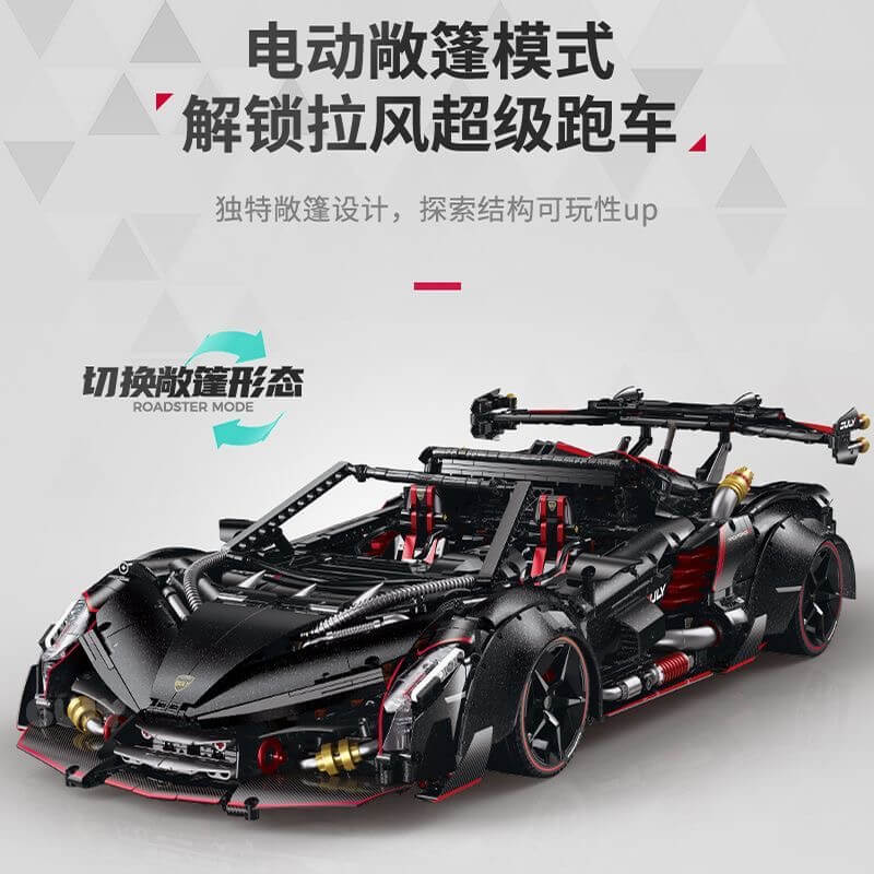GULY 10639 Lamborghini Venom Remote Control Car - High Speed RC Racing Car for Kids & Adults, Perfect for Indoor & Outdoor Play, Birthday Gifts & Racing Competitions
