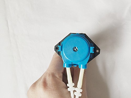 **Blue Peristaltic Dosing Pump with Small Pump Head - Compatible with Water Level Controllers & Precision Fluid Transfer for Labs, Aquariums, and Hydroponics**