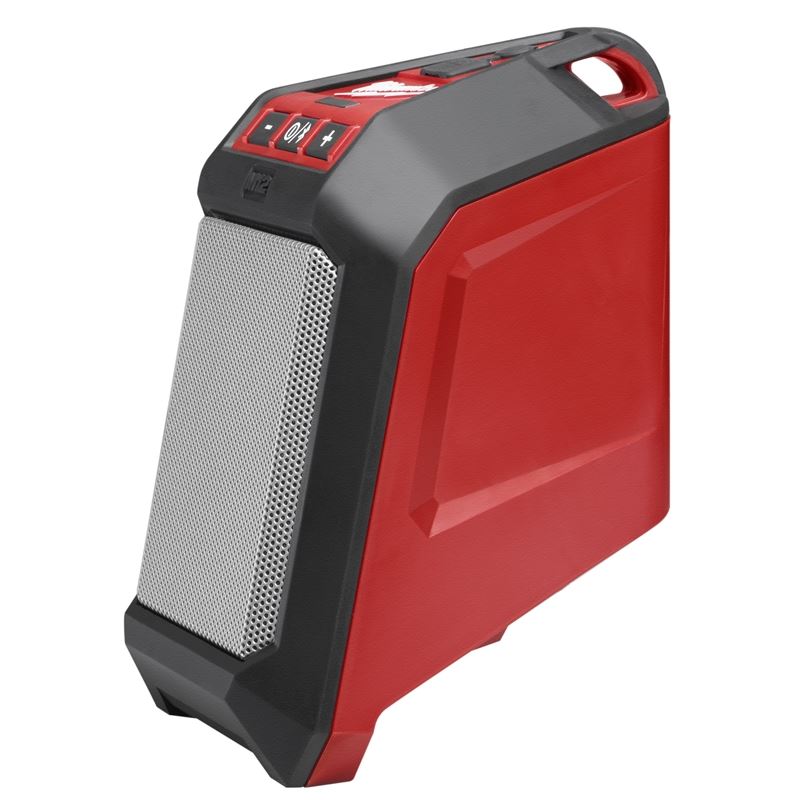 2592 20 M12 12V Lithium-Ion Cordless Wireless Jobsite Speaker - Tool Only - Perfect for Construction Sites, Workshops & Outdoor Work