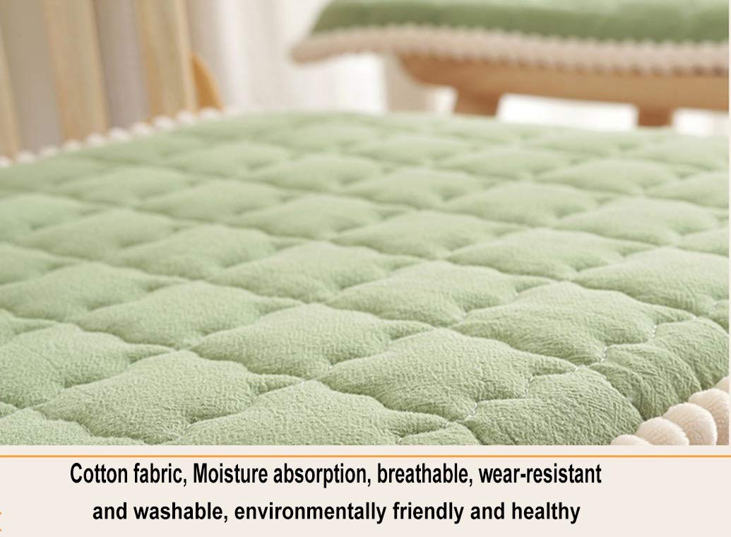 Premium Washable Dining Chair Cushions - Removable Anti-Slip Seat Covers for Kitchen Chairs, Comfortable & Dust-Proof Home Decor - Perfect for Dining Room, Breakfast Nook & Office Chairs