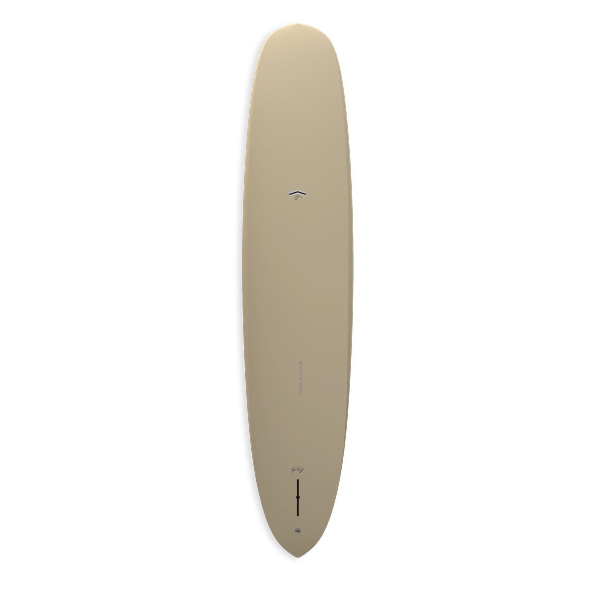 CJ Nelson Neo Classic 9'5 Surfboard - Tan Thunderbolt Silver - Premium Longboard for Wave Riding & Beach Lifestyle
