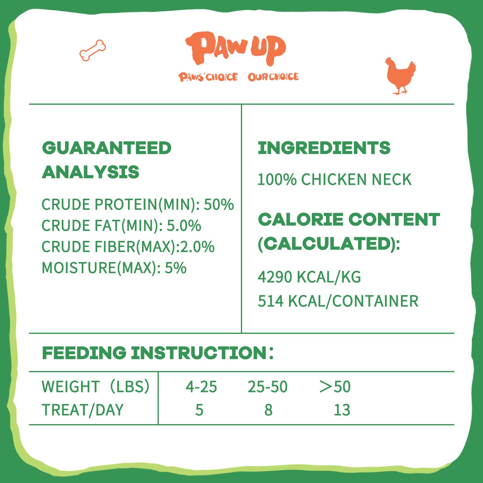 Freeze Dried Chicken Necks for Cats & Dogs - Single Ingredient High Protein Cat Food Topper & Dog Training Treats - 4.2 oz Raw Healthy Snacks for Pets - Perfect for Mealtime Topping & Reward Training