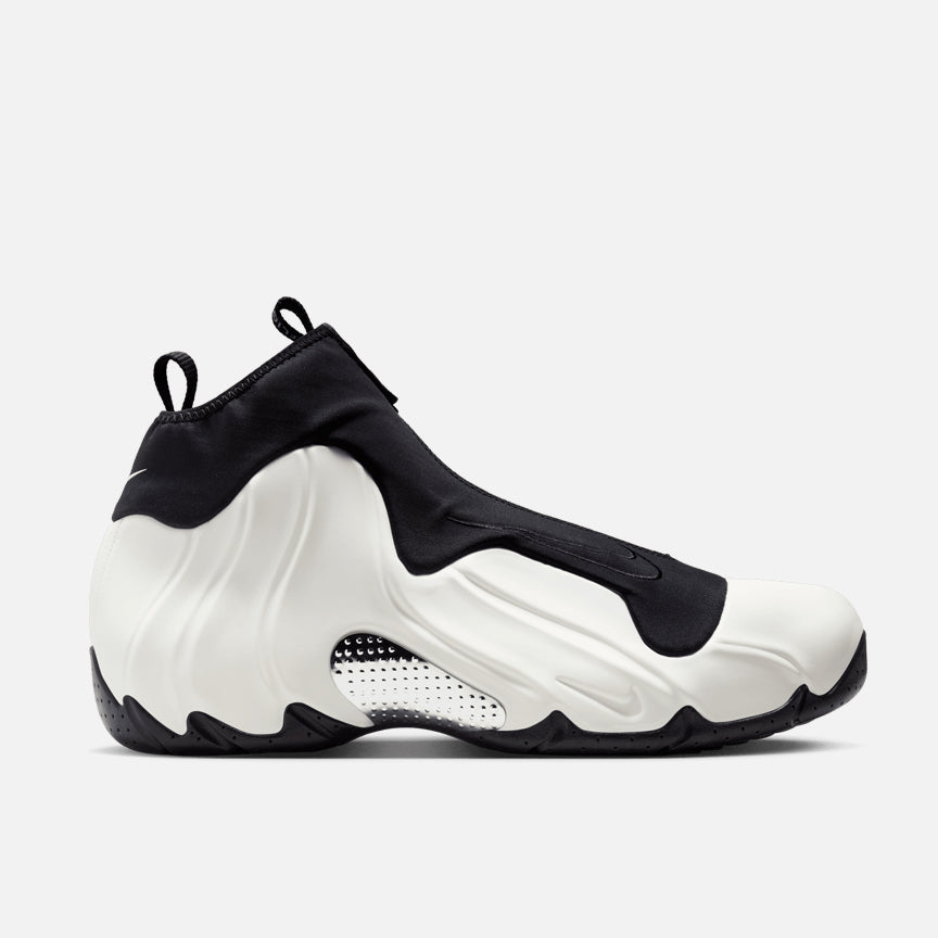 Nike Air Flightposite QS Sail/Black Basketball Shoes - High-Performance Cushioning & Support for Men's Indoor/Outdoor Play