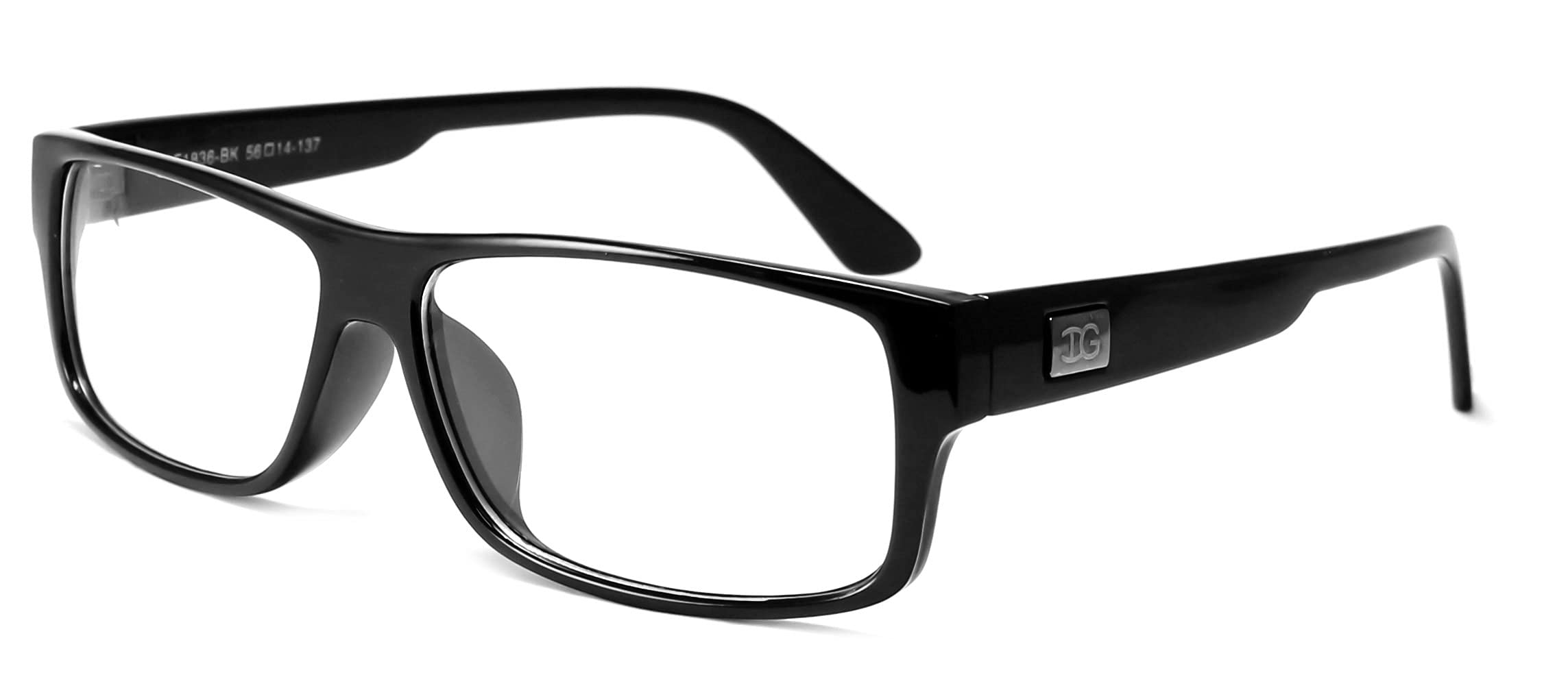 Kayden Clear Lens Glasses for Men & Women - Fashionable Non-Prescription Eyewear Frame | Perfect for Office, Reading & Everyday Style