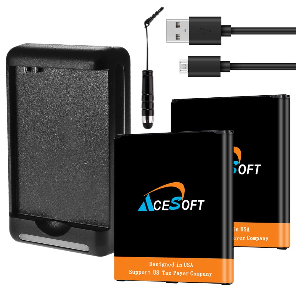 Long-Lasting 3500mAh Dual Battery Pack with Travel Dock, Wall Charger & USB Cable for Samsung Galaxy Grand Prime SM-G530R - Perfect for Travel, Business & Emergency Power Backup