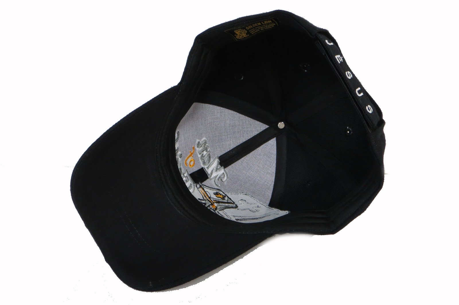 Man Of Faith Black Baseball Cap - Religious Christian Hat for Men - Casual Wear, Outdoor Activities & Church Events