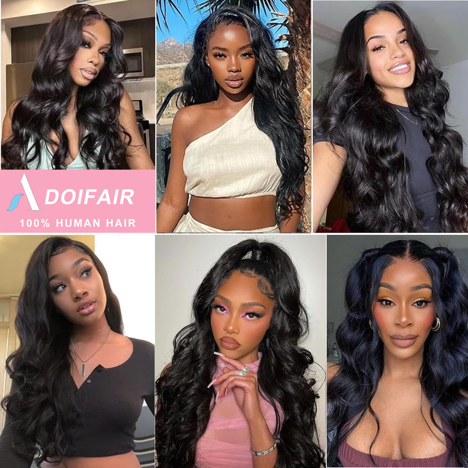12A Body Wave Human Hair Bundles 100% Unprocessed Brazilian Virgin Hair - 28/30/32 Inches Wavy Weave Bundles (3-Pack, Natural Color) for Stunning Hair Extensions & Everyday Glamour